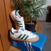 Adidas Samba OG biało-zielone r. 36 i 2/3 (UK4) unisex