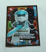 Karta LEGO Ninjago Seria 7 LE22 Zane gotowy do pojedynku 2022 rok