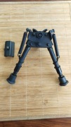 Dwójnóg strzelecki typu Harris Bipod teleskopowy czarny
