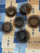 Talerze deserowe Arcoroc France 6 sztuk