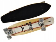 DESKOROLKA PENNYBOARD FISZKA DREWNIANA LONGBOARD D