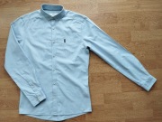 BŁĘKITNA ELEGANCKA KOSZULA NEXT XS SLIM FIT