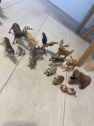 Schleich figurki zwierzęta leśne dzikie las