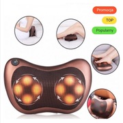 Masażer rolki kulki masujące podgrzewany poduszka 