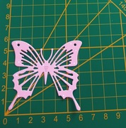 Papierowe scrapki -  motyl  - zestaw 2szt.