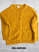 Żółty sweterek dziecięcy, FF, r. 2-3Y