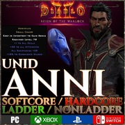 Diablo 2 Resurrected Unid Anni Annihilus Charm Warlock Runeword Ladder S13