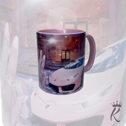 Kubek z autorską grafiką