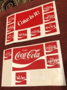 Naklejki coca cola vintage z PRL u 