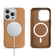 iPhone 13pro Max Back Cover,Brown TPU+PC, Anti-Slip