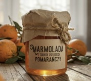 Marmolada z gorzkich pomarańczy z Sycylii BIO 250g