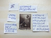 znaczki Mi 694 ODMIANA bez daty Niemcy 1939r. HITLER Rzesza Reich