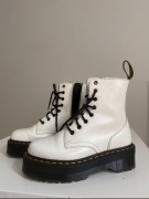 Dr. Martens Jadon buty białe na platformie roz 37