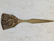 Stary nóż do listów / Warszawska Syrenka / Fryderyk Chopin / Unikat