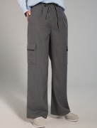 Sinsay spodnie szare wide leg