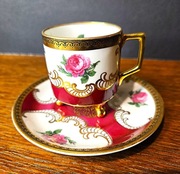 Mitterteich Bawaria, duo na nóżkach, Sygn. 1931-1945 !!! , antyk, witrynowe