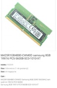 Samsung RAM ddr5 sodimm 