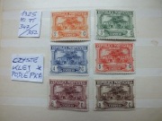 6szt. znaczki Mi 347 PORTUGALIA 1925r. CASA CASTELO BRANCO czyste *
