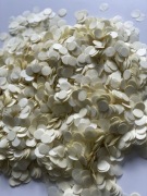 Pastelowe konfetti, naturalne konfetti, konfetti na wesele, konfetti kółka