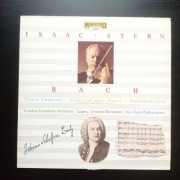 Bach , koncerty skrzypcowe, Isaac Stern, Bernstein,, winyl