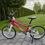 Rower dziecięcy  Woom  3 koła 16" różowy