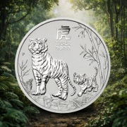 Rok Tygrysa 2022 Lunar 3, 1oz/uncja Ag.999