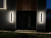 Lampa Kinkiet długi 100 cm. Elewacyjny. Grafit