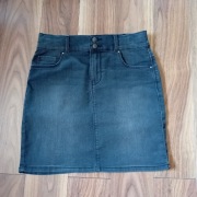 ONLY spódnica jeans, czarna j.nowa 152