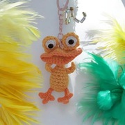 kaczuszka, kaczka, breloczek, brelok, rękodzieło