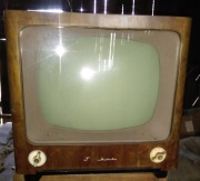 Telewizor czarno-biały Turkus z lat 60-tych