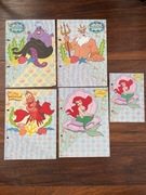 Karteczki do segregatora Disney ariel