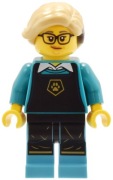 LEGO MINIFIGURKA SERIA 25 Pet Groomer col435 Ze standem