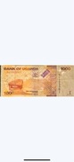 100 szylingów Uganda - 2017 - banknot z prywatnej kolekcji „Afryka”