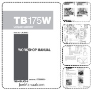 Takeuchi TB175W Workshop Manual Instrukcja serwisowa, naprawcza, schematy