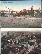 OLSZTYN Allenstein panorama zestaw 2 pocztówki 