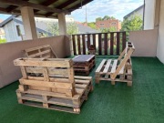 Zestaw Mebli Ogrodowych z Palety - 399zl