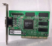 Rzadka retro karta graficzna S3 Trio64 V2/DX 4MB