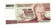 TURCJA 100000 LIRASI 1996  P206 10533