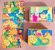 Klocki Edukacyjne Smok wawelski ( pamiątka PRL )