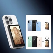 Newmowa Magnetyczny Ekran Selfie do iPhone, vlog, 1080P/4K, Bluetooth, 