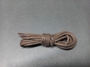 Sznurowadła 100 cm bawełniane brązowe