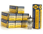 ECF801  HALTRON - 6GJ7   -  4  sztuki  nowe, nie używana  NOS.