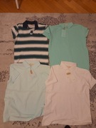 ZARA nowe koszulki Polo 3 sz i 1 szt H&M roz. 152