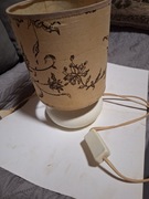 Lampa stołowa kwiaty