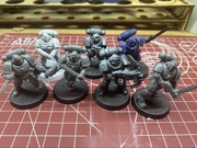 Space Marines - 7 figurek Warhammer 40,000