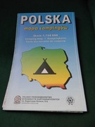 Mapa campingów Polska 
