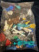 KLOCKI LEGO MIX 380 g NIESORTOWANE, DRUGA KATEGORIA LOSOWE MIESZANE II