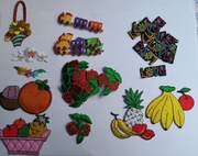 Łatki, naszywki samoprzylepne - w komplecie 32 sztuki