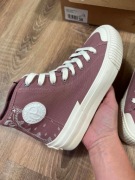 PEPE JEANS RÓŻOWE DAMSKIE TRAMPKI WYSOKIE Z WZOREM BOHO r. 38