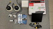 Zestaw  4 kamery rejestrator dysk 1Tb Wd zasilacz adaptery okazja